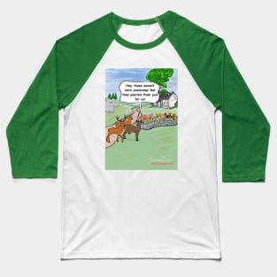 Temporary Garden Baseball T-Shirt